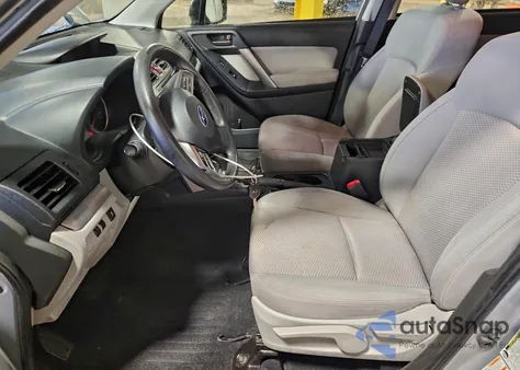 2015 Subaru Forester 2.5I из США, поврежденный, VIN JF2SJAAC8FH449247